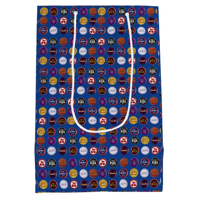 Sac cadeau à capuchon de soda rétro, Cadeau pour j (Dos)