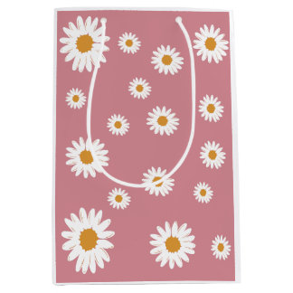Sac cadeau à la farine rose Dusty