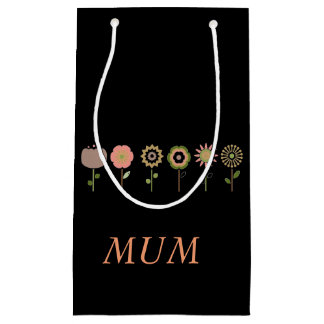 Sac cadeau à maman florale
