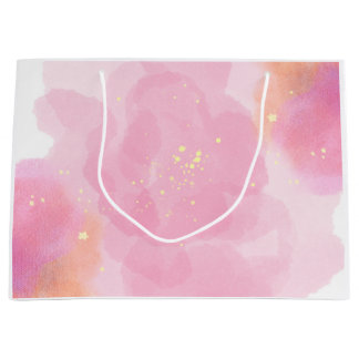 Sac cadeau Abstrait "Joli en rose"