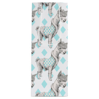 Sac cadeau Alpaca pour le vin