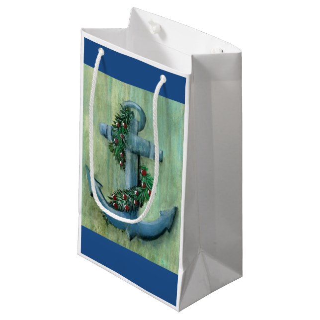 Sac cadeau Ancres et vacances Garland (Devant Angle)