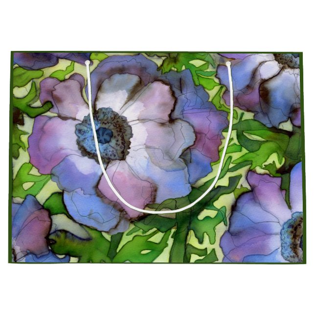 Sac cadeau Anemone - Grand, Matte (Devant)