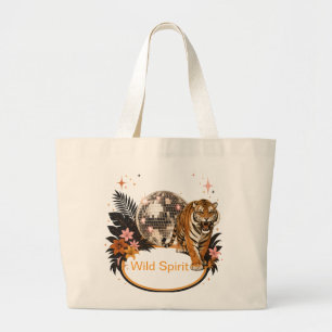 Sac Cadeau Anniversaire Personnalisé Tigre Disco R