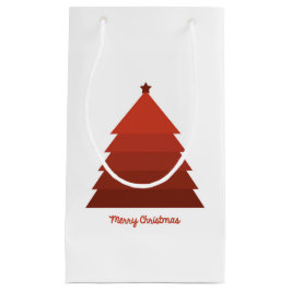 Sac cadeau Arbre de Noël Rouge