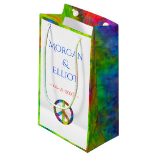 Sac cadeau [Atomic Cravate-Dye] Arc-en-ciel