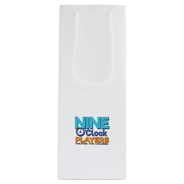 Sac cadeau avec logo couleur NOP (Devant)