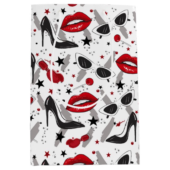 Sac cadeau beauté mode (Devant)