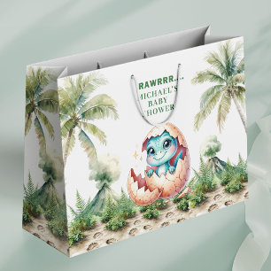 Sac Cadeau Bébé Dino Mignon Prochainement Éclosion
