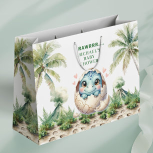 Sac Cadeau Bébé Dino Miniature pour Fête de Naissa
