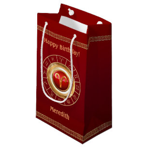 Sac Cadeau Béliers - Symbole de l'Horoscope du bélier Petit