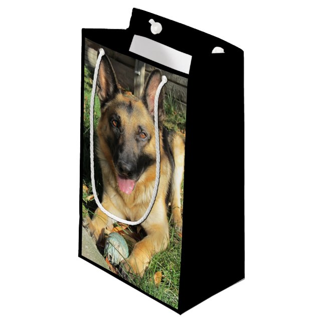 Sac cadeau berger allemand (Devant Angle)