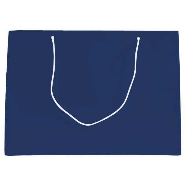 Sac cadeau bleu Aqua Island (Devant)