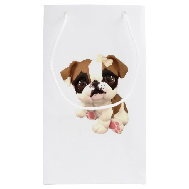 Sac cadeau Bulldog anglais (Dos)