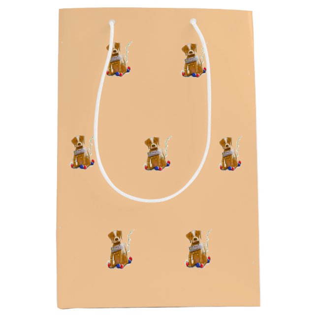 Sac cadeau chien (Devant)