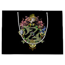 Sac cadeau classique du Magicien d'Oz avec blason 