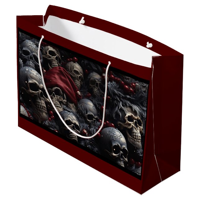 Sac cadeau crâne de vacances (Dos Angle)