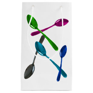 Sac Cadeau Cuillères Réfléchissantes Culinaires