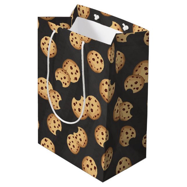 Sac cadeau d'anniversaire au lait et aux biscuits  (Dos Angle)