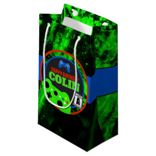 Sac cadeau d'anniversaire de jeu vidéo personnalis