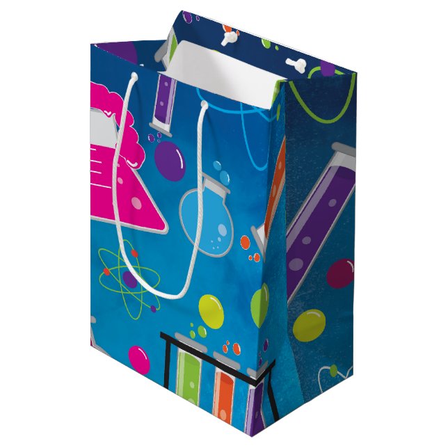 Sac cadeau d'anniversaire pour un scientifique ama (Devant Angle)
