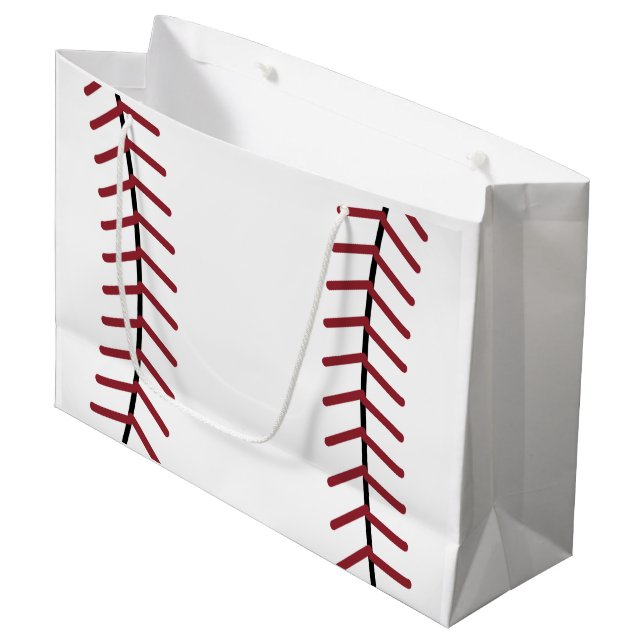 Sac cadeau de baseball (Devant Angle)