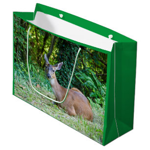 Sac cadeau de cerfs au repos