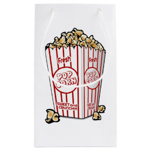 Sac cadeau de collation Popcorn