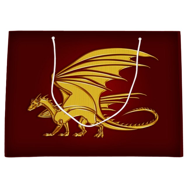 sac cadeau de dragon imaginaire (Devant)