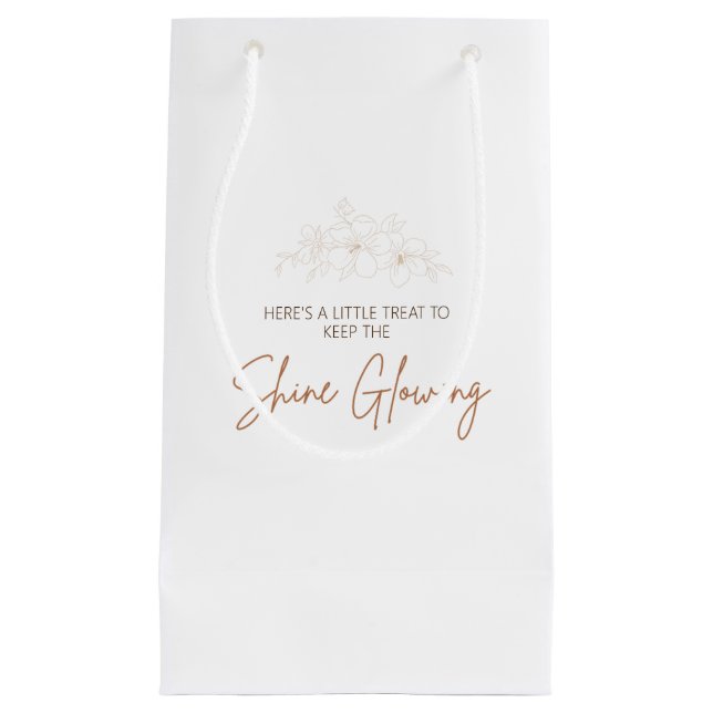 Sac cadeau de fête Spa de jour brillant et détendu (Devant)