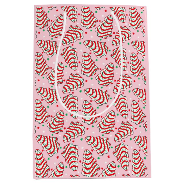 Sac cadeau de gâteau de Noël (Devant)