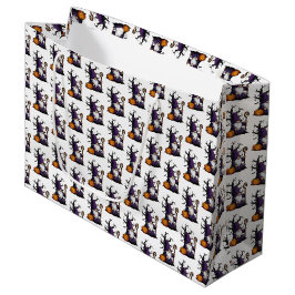 Sac cadeau de gnome d'Halloween
