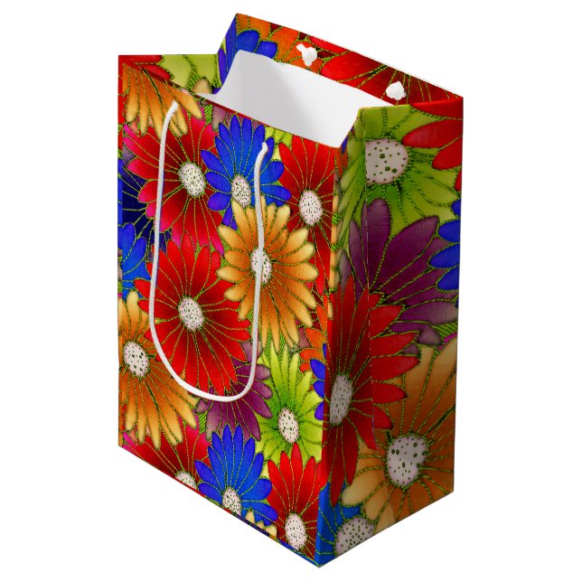 Sac cadeau de jardin radiant (Devant Angle)