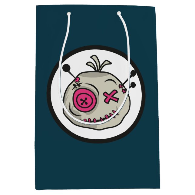 Sac cadeau de jeton Voodoo - Moyen, brillant (Devant)