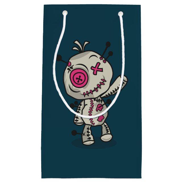 Sac cadeau de jeton Voodoo - Moyen, brillant (Devant)