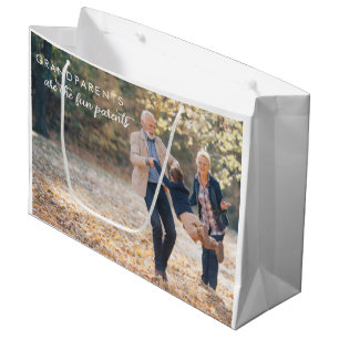 Sac cadeau de jour pour grand-parent