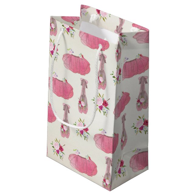 Sac cadeau de la fête de Ballerina (Dos Angle)