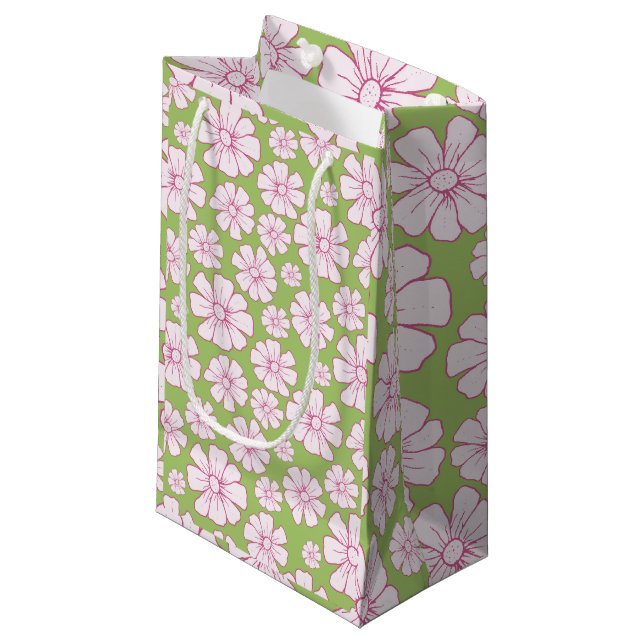Sac cadeau de la fête des mères (Devant Angle)