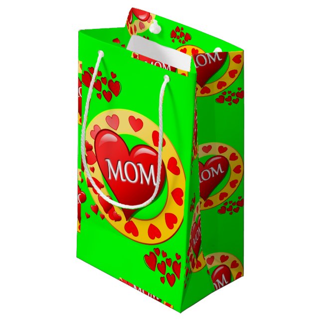 Sac cadeau de la fête des mères (Devant Angle)