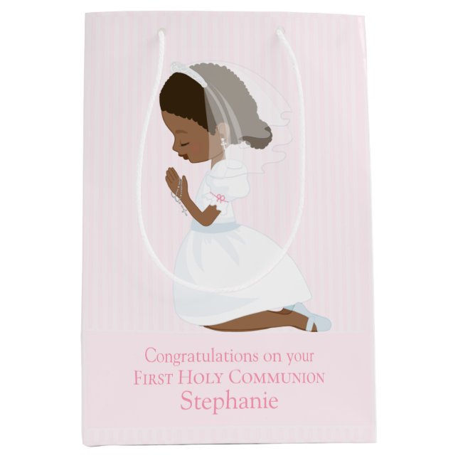 Sac cadeau de la première communion de la fille no (Devant)