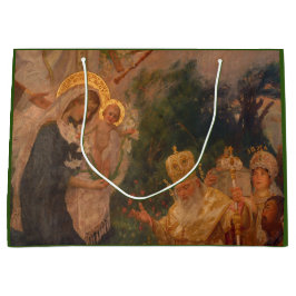 SAC CADEAU DE LA SCÈNE DE LA NATIVITÉ RENAISSANCE
