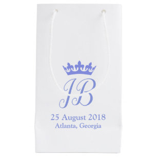 Sac cadeau de mariage royal inspiré Favor
