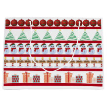 Sac cadeau de Noël