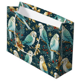 Sac cadeau de Noël à la Bougie de Perruques Festiv