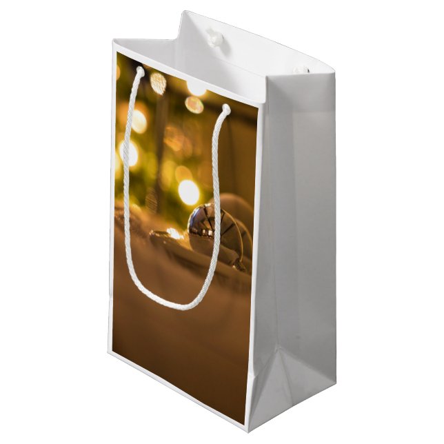 Sac cadeau de Noël illuminé (Devant Angle)