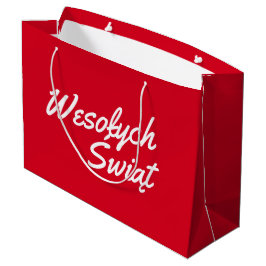 Sac cadeau de Noël Pologne