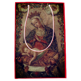 SAC CADEAU DE NOËL RENAISSANCE MADONNA ET ENFANT