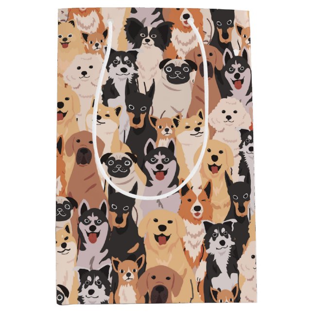 Sac cadeau de tous les chiens (Devant)
