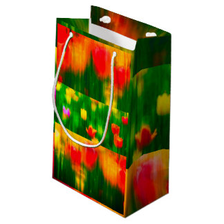 Sac Cadeau de Tulipes Vibrantes