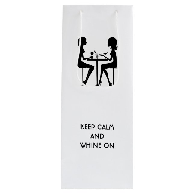 Sac cadeau de vin (Devant)